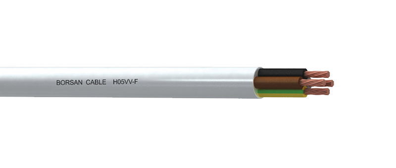 10 M vocabulaire PVC-câblage direction Toron Câble h05v-k 0,5 mmâ² Noir 858772